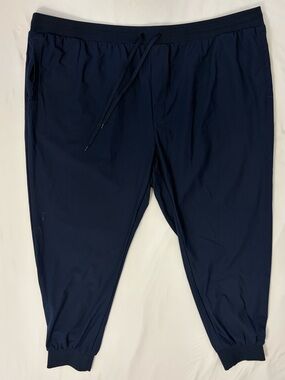 Society of One - Men’s 4x Performance Double-Knit Ribbed-Hem Joggers